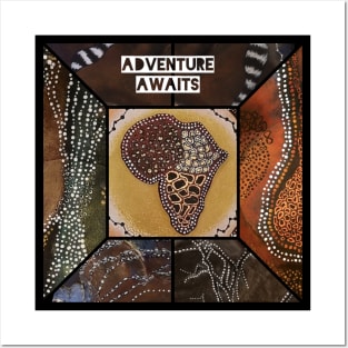 Adventure Awaits African Overland Posters and Art